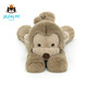 Jellycat史瑪吉猴子動物毛絨玩偶陪伴娃娃安撫玩偶送禮教師節(jié)生日禮物 棕色 高13 X 寬11CM