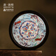 敦煌研究院 敦煌經(jīng)典壁畫竹陶杯墊 博物館文創(chuàng)禮品吸水隔熱墊創(chuàng)意生日禮物 蓮花飛天