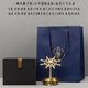 小銅記純黃銅船舵一帆風(fēng)順解壓手把件舵領(lǐng)航人辦公室桌面裝飾送朋友禮品 掌舵者+貔貅底座+大禮盒[送禮袋]