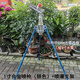 晶潤 農(nóng)田灌溉噴灌噴頭自旋轉(zhuǎn)澆地神器除塵遠(yuǎn)程噴槍搖臂設(shè)備一體套裝 1寸合金噴槍銀色+1.2m支架