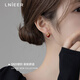 LnieerS925銀針紅色愛(ài)心耳釘女款輕奢高級(jí)感耳環(huán)2025新款秋冬百搭耳飾品 紅色愛(ài)心耳釘【S925銀針】