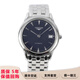 【二手99新】浪琴(longines)優(yōu)雅軍旗系列自動機械 浪琴男表鉆刻金表 二手奢侈品腕表瑞士男表 35.6mm黑盤鋼帶L4.774.4.52.6