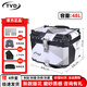 TVD摩托車(chē)尾箱電動(dòng)車(chē)后備箱通用2024新款非鋁合金大容量外賣(mài)箱快拆版 黑白幾何-高強度PP【48L快拆版】