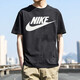 耐克（NIKE）短袖男T恤 2025年夏季運(yùn)動衫休閑透氣舒適半袖圓領(lǐng)運(yùn)動體恤上衣 AR5005-010/經(jīng)典logo/店長力薦 L