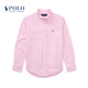 Polo Ralph Lauren 拉夫勞倫男童 經(jīng)典款牛津棉布襯衫RL33118 650-粉紅色 L