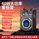 魅力無(wú)限 戶(hù)外無(wú)線(xiàn)藍(lán)牙音箱 廣場(chǎng)舞 音響 唱歌K歌舞臺(tái)會(huì)議教學(xué)擴(kuò)音器 配話(huà)筒麥克風(fēng)大功率便攜手提音箱 A13標(biāo)配