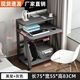 爵越迷你電腦桌現(xiàn)代簡(jiǎn)約臺(tái)式小戶型電腦家用簡(jiǎn)易臺(tái)式機(jī)書桌可移動(dòng)雙層 黑架+灰色  長(zhǎng)75寬55高83