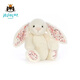 Jellycat新品花布櫻花邦尼兔毛絨玩具生日可愛(ài)安撫玩偶圣誕節送女生禮物 乳白+櫻花耳朵31CM 31CM