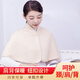 心楠孕婦薄外套棉月子披肩薄款護(hù)肩坎肩保暖睡覺(jué)產(chǎn)婦不易著涼 米色
