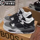 ZLZP經(jīng)典板鞋男莆田aj2026春季情侶高幫厚底增高氣墊運動(dòng)鞋百搭籃球鞋 AJ4恐懼 42
