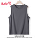 班尼路（Baleno）純棉背心男夏季美式潮牌男款運(yùn)動(dòng)坎肩休閑寬松設(shè)計(jì)感男士無袖上衣