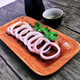 鴻順 魷魚圈1斤裝 鮮捕速凍 海鮮水產(chǎn) 燒烤火鍋食材 鐵板魷魚