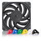noctuaNOCTUA NF-A12x25 PWM chromax.black 12cm風(fēng)扇智能溫控水冷排散熱 NF-A12×25 PWM chromax.bla
