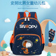 史努比（SNOOPY）幼兒園書(shū)包男女孩大小班可愛(ài)外出兒童雙肩包小卡通背包 深藍