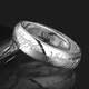 奧斯坦汀S999足銀戒指男士魔戒活口可調指環(huán)王生日情人節禮物送男朋友老公 魔戒銀戒指