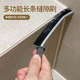 暖居客縫隙刷子清潔刷具凹槽浴室刷邊角長(cháng)柄馬桶清潔小刷子無(wú)死角硬毛刷 縫隙清潔神器