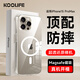 KOOLIFE適用 蘋果15promax手機殼 iPhone15promax磁吸保護套magfase透明殼十五pm柔軟背殼超薄防摔男女