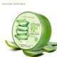 自然樂園（NATURE REPUBLIC）自然樂園蘆薈膠 舒緩保濕凝膠補水溫和曬后護膚蘆薈膏300ml囤貨裝 300ml*1罐