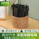 曲文竹炭除甲醛新房裝修新車除味家用碳備長(zhǎng)炭?jī)艋諝獬痘钚蕴?草繩筐+竹炭*1筐