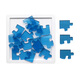 稀奇物Jigsaw Puzzle拼圖格格不入透明拼圖10級燒腦地獄高難度兒童玩具 Puzzle 19（9級難度）19片