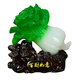 石玥 小號(hào)樹脂玉白菜擺件辦公桌裝飾開業(yè)禮品創(chuàng)意工藝品桌面擺設(shè) 小號(hào)白菜如意 長(zhǎng)11高10cm
