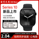 GS WEAR官方旗艦Serier10新款S10華強北手表頂配版watch智能黑科技NFC運動(dòng) Serier10【亮黑色】 AMoled超清屏+4GB大內存+全功能頂配版