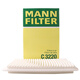 曼牌（MANNFILTER）空氣濾清器空氣濾芯空濾C3220馬自達(dá)3 1.41.6馬自達(dá)2嘉年華1.31.5