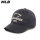 美職棒（MLB）旗艦官方男女帽子學(xué)院風(fēng)棒球帽大頭圍休閑鴨舌帽軟頂遮陽(yáng)帽禮物 紐約洋基隊(duì)/炭灰色 均碼 F