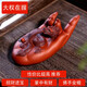 指間陶藝 精品宜興紫砂茶寵 精品純手工大權(quán)在握擺件 雕塑生肖龍 大權(quán)在握  精品版