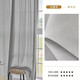 伊簾坊魔術(shù)貼窗簾窗紗免打孔安裝紗簾透光不透人陽(yáng)臺紗飄窗白色豎百葉紗 幻影紗-灰色-魔術(shù)貼-送綁繩 定制其他尺寸聯(lián)系客服下單