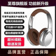 尚美伊頭戴式藍(lán)牙耳機(jī)一鍵考試四六級(jí)PC電腦手機(jī)電視通用高保真無線降噪長(zhǎng)續(xù)航插卡調(diào)頻收音機(jī)有線音頻線 銀色