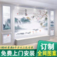 電視背景墻壁紙8d立體山水壁畫現(xiàn)代簡約新中式墻紙3d客廳沙發(fā)壁布 18D立體浮雕布/1平方【整張】