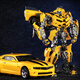 迪士尼（Disney）變形玩具汽車(chē)金剛7擎天柱大黃蜂機(jī)器人男孩模型合金61六一兒童節(jié) 戰(zhàn)刃大黃蜂-搭配武器錘【合金版
