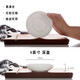 瓷秀源盤(pán)子菜盤(pán)家用白色深盤(pán)純白骨瓷餐具酒店簡(jiǎn)約陶瓷碟子餐盤(pán)瓷盤(pán)圓盤(pán) 5英寸圓盤(pán)兩只裝（直徑 13cm ）