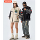 SPRAYGROUND2025春明星同款鯊魚嘴棒球服夾克搖錢樹(shù)聯(lián)名美式寬松情侶外套 卡其色 L