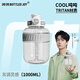 噸噸BOTTLED JOY酷cool噸噸桶水杯大容量王一博運動(dòng)水壺塑料杯子男女 灰調靈感-Tritan耐溫80℃- 1.1L