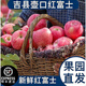 青惠悠山西吉縣紅富士蘋(píng)果正宗壺口瀑布新鮮將軍臨汾特產(chǎn)水果禮盒順豐 9斤裝【單果70mm+】
