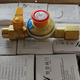 全新世亞燃氣自閉閥家用天然氣防泄漏煤氣液化氣安全閥 黃銅自閉閥2.5流量內(nèi)外絲-熱水器