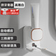 皓梵潔擠牙膏器全自動(dòng)神器免打孔電動(dòng)感應牙杯自動(dòng)擠壓器壁掛式置物架 高雅白+三檔調節+自動(dòng)感應擠牙膏