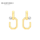 BABYBEI初貝自由耳墜耳飾925銀貝珠金色法式時(shí)尚百搭簡(jiǎn)約高級小眾優(yōu)雅 自由耳墜