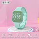 佑爍電子學(xué)生手表小學(xué)初中生游泳防水運動(dòng)夜光計時(shí)男女兒童節禮物手表 薄荷綠【防水+鬧鐘+運動(dòng)+睡眠】