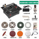 鞏家文玩微型桌面小臺(tái)鋸木工亞克力pvc迷你小電鋸模型鋸便攜式小型切割機(jī) 插電角度款套餐五