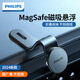 飛利浦（Philips）車(chē)載手機支架 汽車(chē)導航支架出風(fēng)口固定器 汽車(chē)用品車(chē)內飾品小件 【重磅推薦】升級磁吸支架