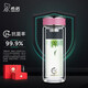 希諾（heenoor） 抗菌杯雙層玻璃杯男女士大容量濾網(wǎng)隔熱水杯辦公簡(jiǎn)約便攜茶杯子 淺粉紅-細長(cháng)易握360ml