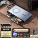 綠巨能USB3.0/Type-C讀卡器 多功能五合一多卡同讀 支持SD/TF/CF/MS/M2 單反相機行車記錄儀監(jiān)控內(nèi)存卡