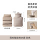 FaSoLa日式家用暖水袋注水防爆小型暖手寶女生便攜熱敷簡(jiǎn)約硅膠熱水袋 灰色