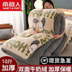 南極人被子秋冬牛奶絨冬季棉被雙面10斤冬被法蘭絨加厚保暖冬天大豆被芯 【A類(lèi)母嬰級丨皮皮狗】恒溫+鎖暖 150x200cm約4斤【加絨加厚】
