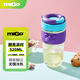 miGo甜甜圈玻璃水杯高顏值便攜學生吸管泡茶大容量防燙男女通用520ml