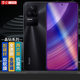 易京YJING適用 小米紅米K40S鋼化膜藍光Redmi K40S全屏手機高清保護貼膜電競游戲防爆膜 抗藍光透明前膜(2片裝)+碳纖維后蓋軟膜