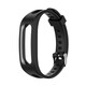 適用華為運(yùn)動(dòng)手環(huán)3E/4E/AW70表腕帶榮耀4Runing充電器榮耀5籃球版 硅膠款表帶-黑色 適用：華為手環(huán)3E/4E/AW70